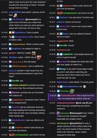 Fans in the Twitch chat reacting to the streamer's sentiments (Image via Asmongold/Twitch)